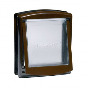 Petsafe Staywell Original iebūvējamās durvis S Brown